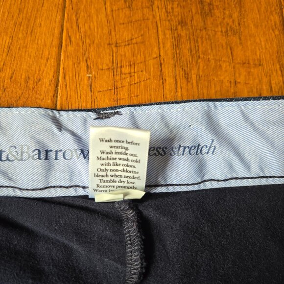 Croft & Barrow The Classic Skort Mid Stretch Super Dark Denim Wash Size 10 - Picture 4 of 9